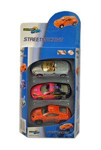 Autoset streetmachine 3-delig Rally car