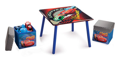 Tafel met 2 hockers Cars